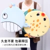 Cartoon cute Marine animal fish seat cushion, Recreation House round slow rebound pressure-relieving memory foam seat cushion details Picture